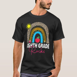 Eighth Grade Rocks Team 8th Grade Teacher Back To T-Shirt