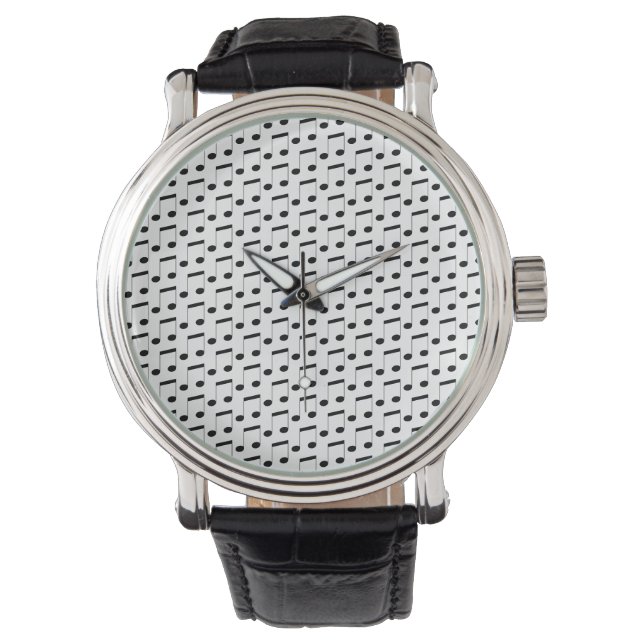 Eighth Musical Notes Symbols, Watch (Front)