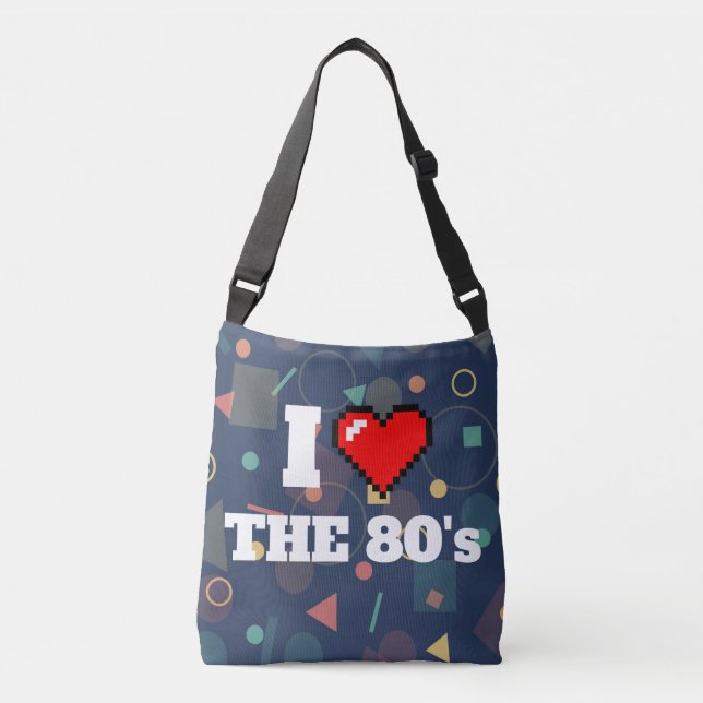 Eighties Love Tote Bag (Front)