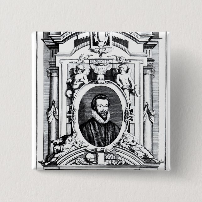 'Eighty Sermons Preached by that Learned 15 Cm Square Badge (Front)