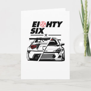 Eighty Six 86 Card