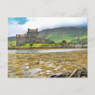 Eilean Donan Castle colour Postcard