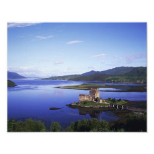 Eilean Donan Castle, Dornie, Highlands, Photo Print