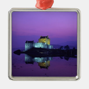 Eilean Donan Castle, Highlands, Scotland Metal Ornament