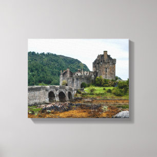Eilean Donan Castle, Loch Duich - Scotland, UK Canvas Print