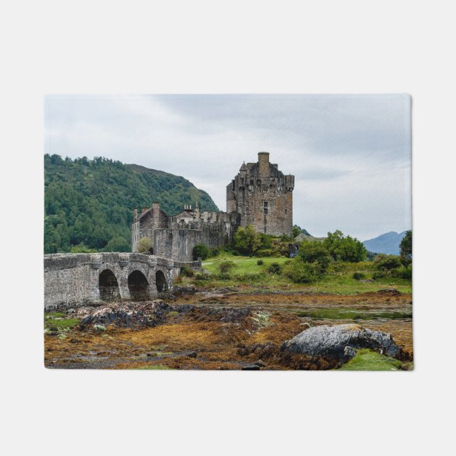 Eilean Donan Castle, Loch Duich - Scotland, UK Doormat (Front)