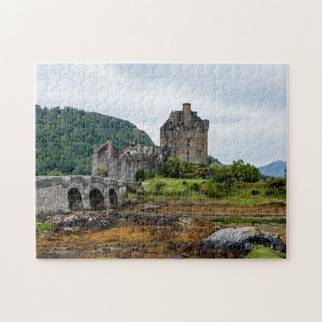 Eilean Donan Castle, Loch Duich - Scotland, UK Jigsaw Puzzle (Horizontal)