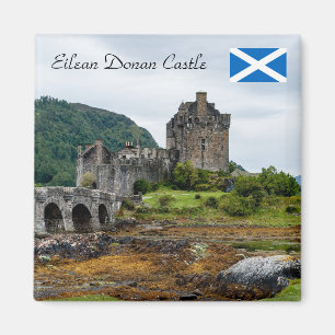 Eilean Donan Castle, Loch Duich - Scotland, UK Magnet