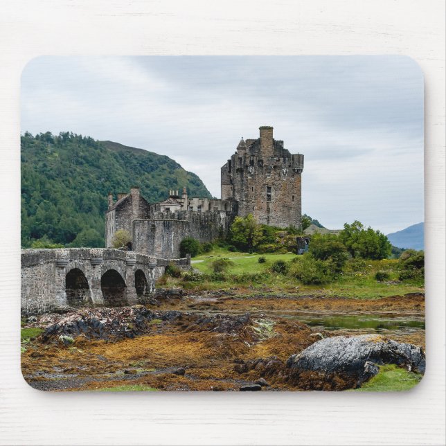 Eilean Donan Castle, Loch Duich - Scotland, UK Mouse Pad (Front)