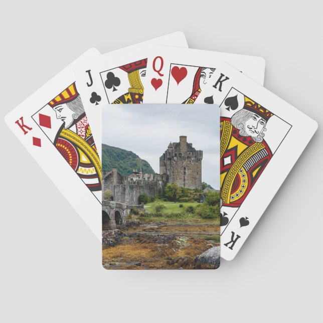 Eilean Donan Castle, Loch Duich - Scotland, UK Playing Cards (Back)