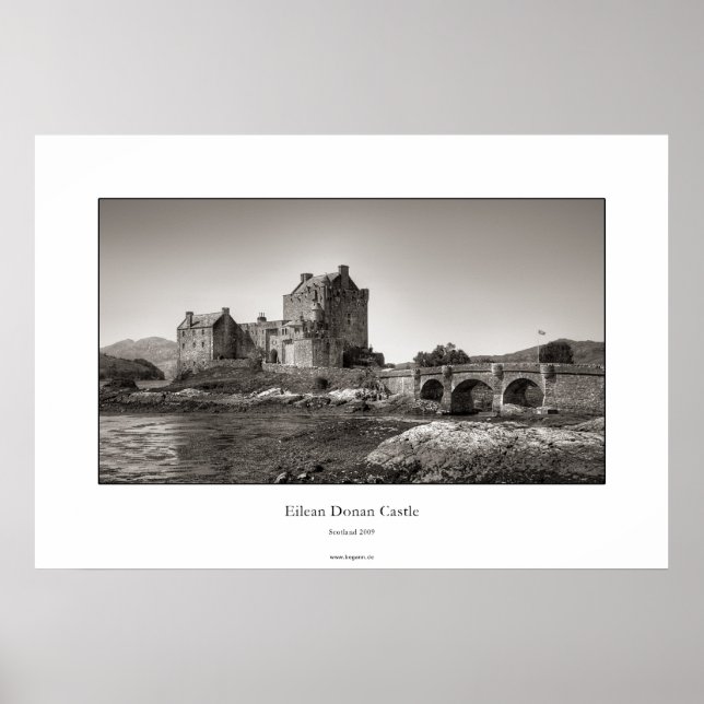 Eilean Donan Castle Poster (Front)