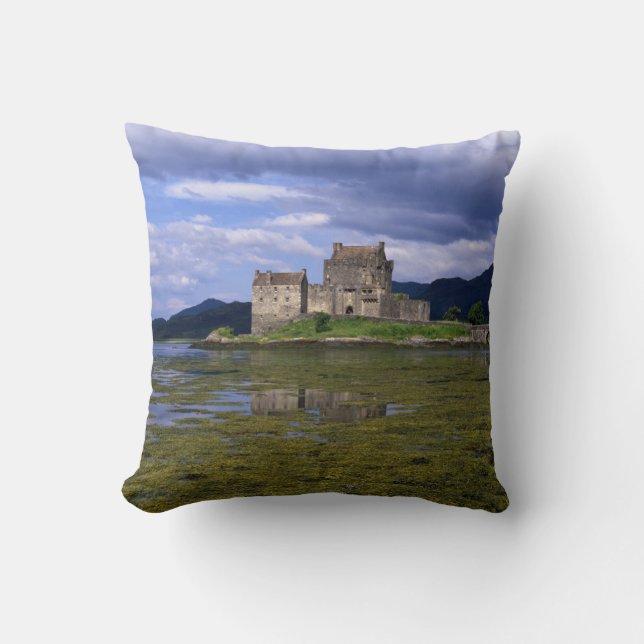 Eilean Donan Castle Scotland Cushion (Front)