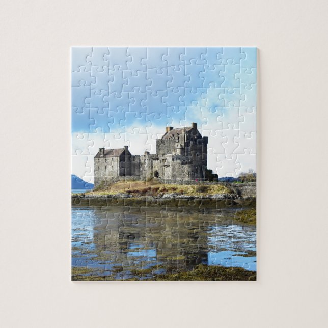 'Eilean Donan Castle' - Scotland Jigsaw Puzzle (Vertical)
