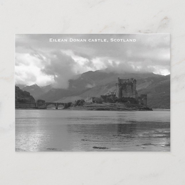 Eilean Donan Castle Scotland Postcard (Front)