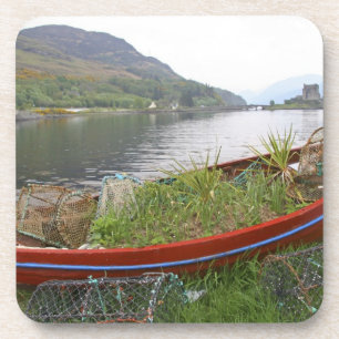 Eilean Donan Castle, Scotland. The famous Eilean 4 Coaster