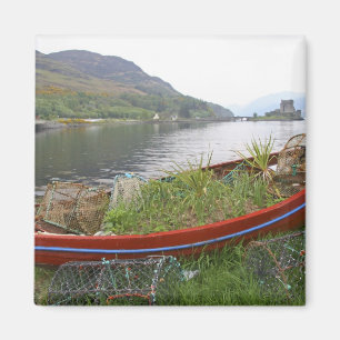Eilean Donan Castle, Scotland. The famous Eilean 4 Magnet