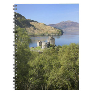 Eilean Donan Castle, Scotland. The famous Eilean Notebook