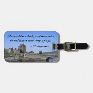 Eilean Donan Scottish Castle Luggage Tag