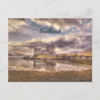 Eilean Donan sky, Scotland Postcard