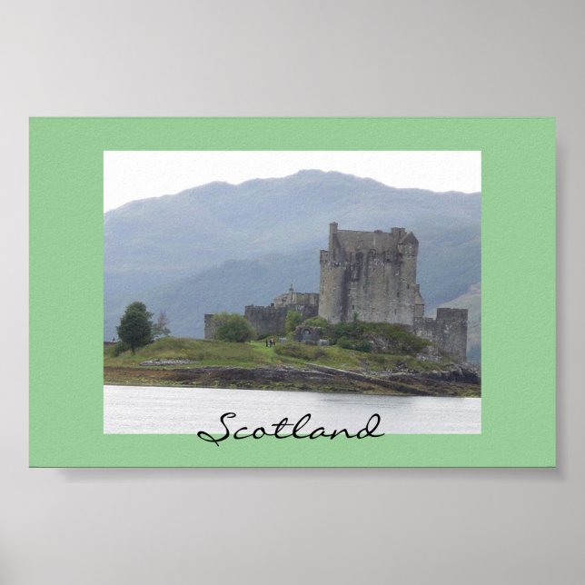 Eileen Donan Castle, Scotland Poster (Front)