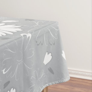 Eilin's Daisy Flower Tablecloth