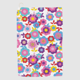Eilin's Spring Flowers 2 Golf Towel