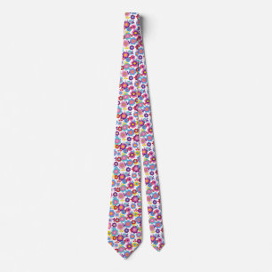 Eilin's Spring Flowers 2 Tie
