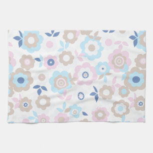 Eilin's Spring Flowers 3 Tea Towel