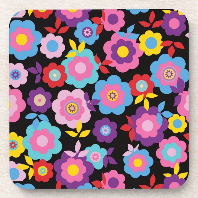 Eilin's Spring Flowers Coaster (Front)
