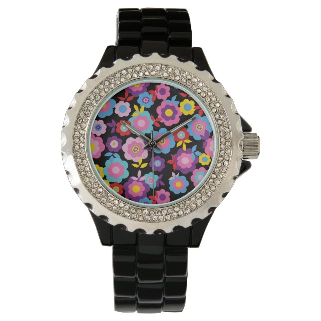Eilin's Spring Flowers Watch (Front)