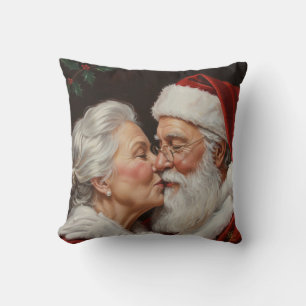 Ein Kuss vom Weihnachtsmann Cushion