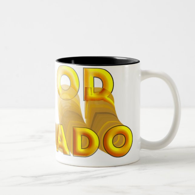 Ein Od Milvado Two-Tone Coffee Mug (Right)