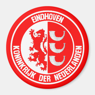 Eindhoven Round Emblem Magnet