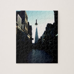 Eindhoven street & Catharinakerk, Netherlands Jigsaw Puzzle