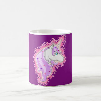 Einhorn lila pink coffee mug