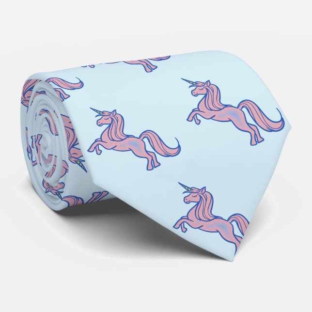 Einhorn Unicorn Tie (Rolled)