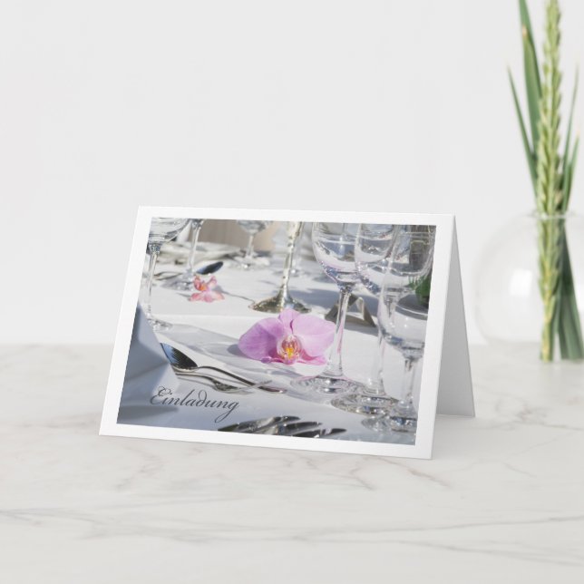 Einladung Card (Front)