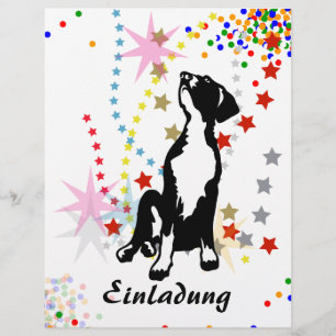 Einladung mit Kindern Flyer