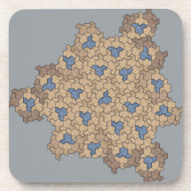 Einstein aperiodic tiling "Rocky Mountain Fall"