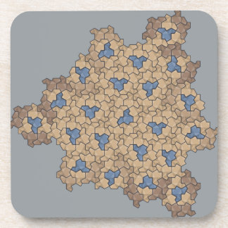 Einstein aperiodic tiling "Rocky Mountain Fall" Coaster