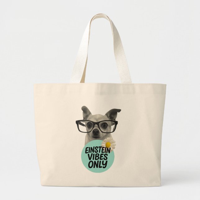 Einstein Vibes Only – Tote Bag (Front)