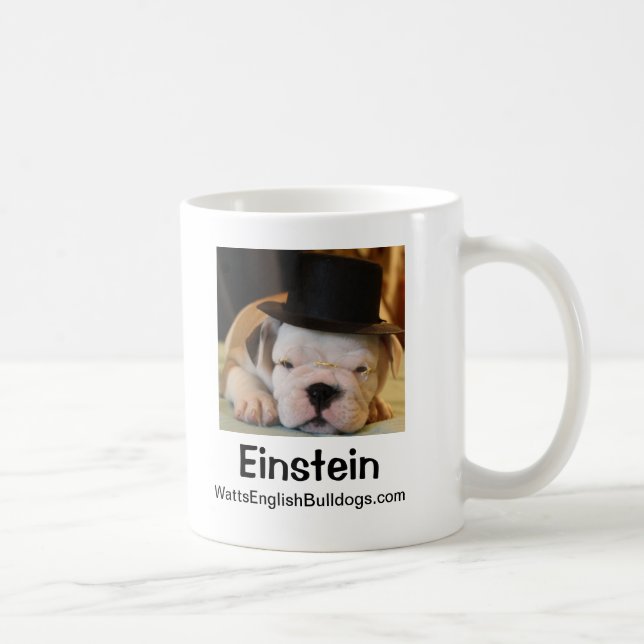 Einstein - WattsEnglishBulldogs.com Mug (Right)