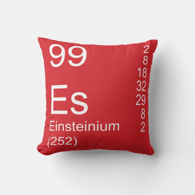 Einsteinium Cushion (Front)