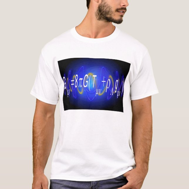 Einstein's Field Equation T-Shirt (Front)