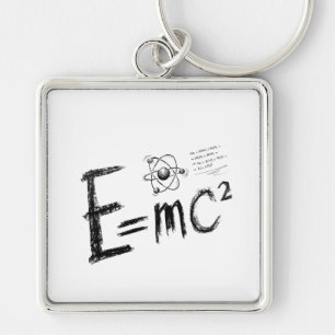 Einstein's Theory of Relativity. Formula Key Ring