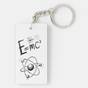 Einstein's Theory of Relativity. Formula Key Ring