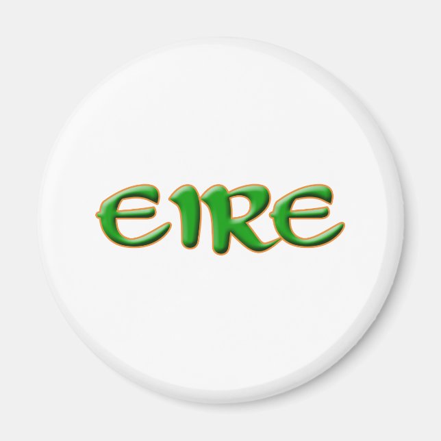 Eire Eltic Text Magnet (Front)