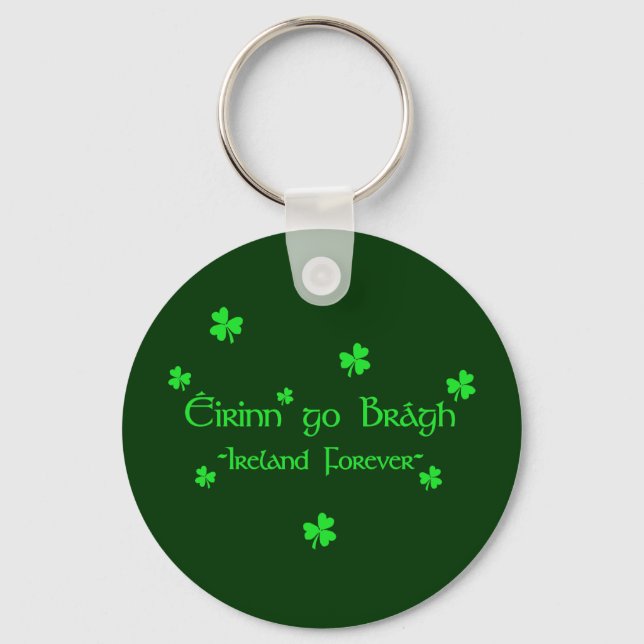 Eirinn Go Bragh Key Ring (Front)