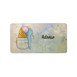 Eis in der Tasche Label