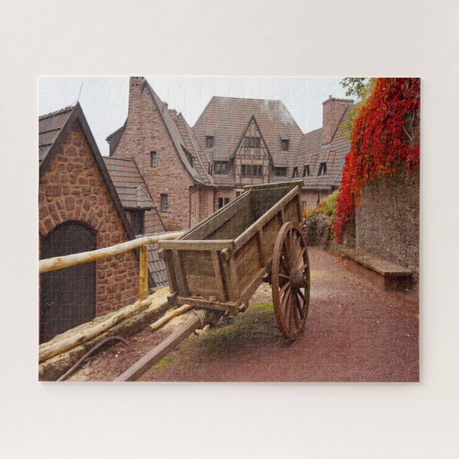 Eisenach Fortress Wartburg Germany. Jigsaw Puzzle (Horizontal)